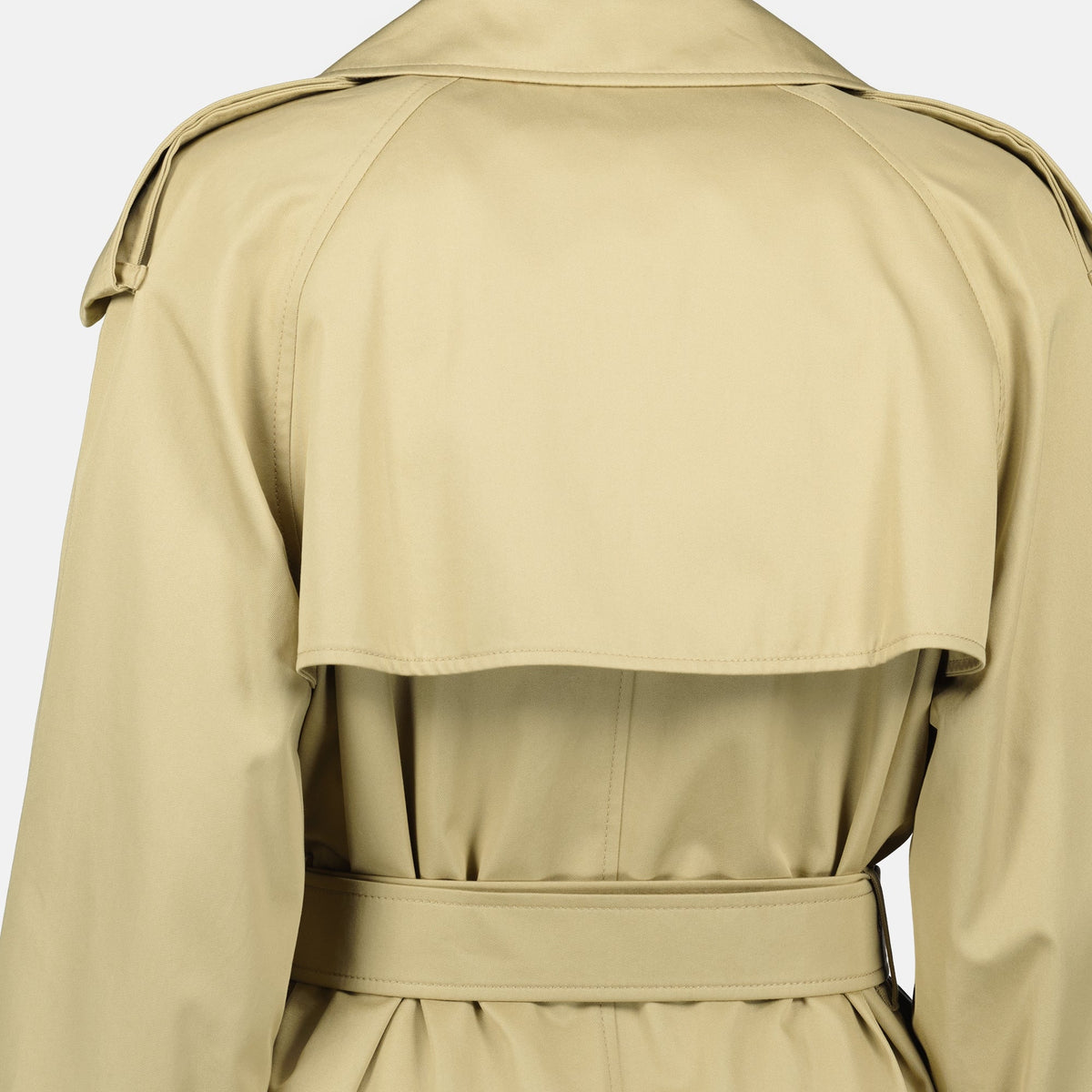 Castleford Beige Long Trench Coat