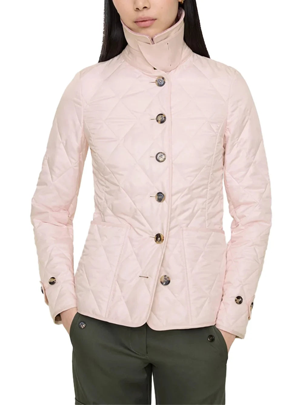Burberry Women Fernleigh Jacket Mallow Pink