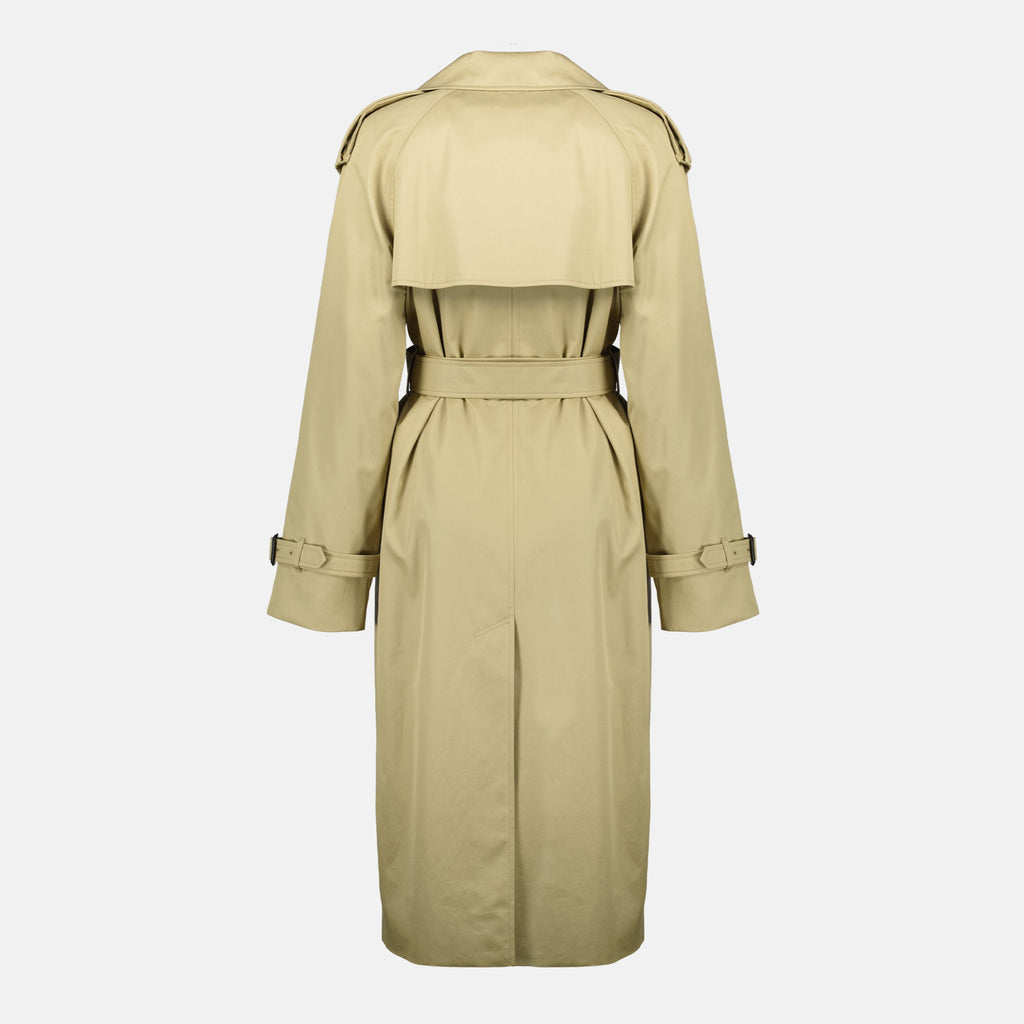Castleford Beige Long Trench Coat