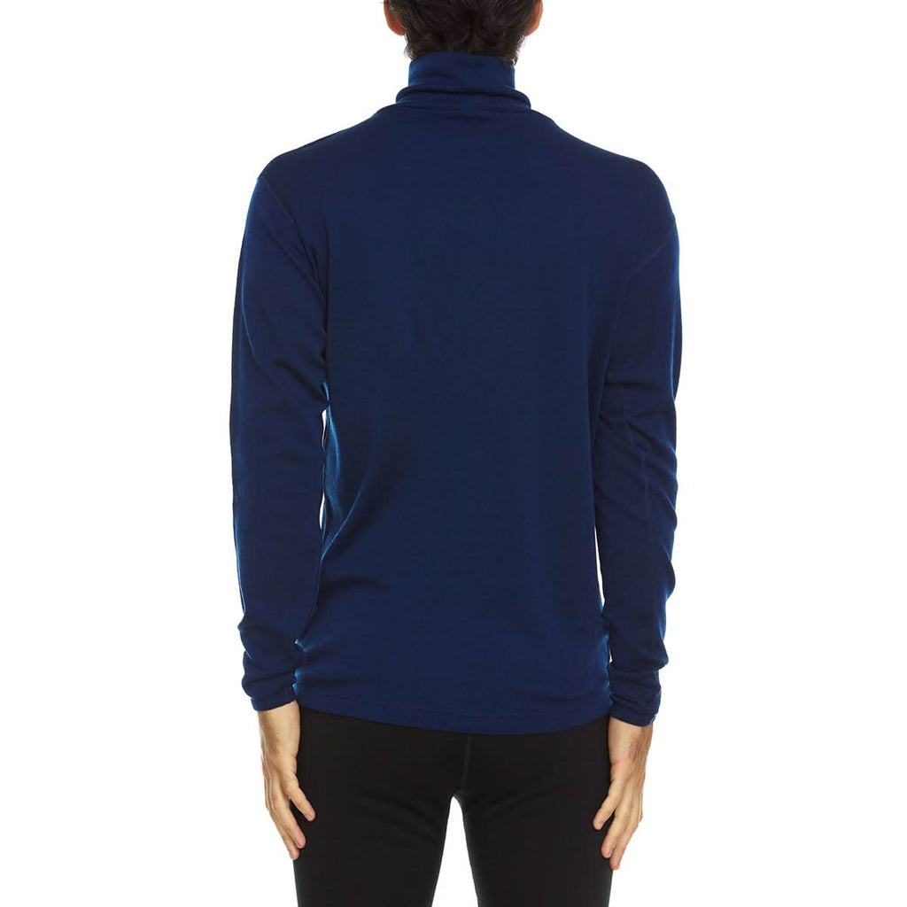 Midweight Men's Wool Turtleneck - 100% Merino Wool
