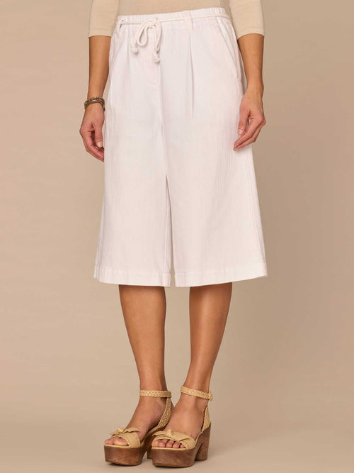"Ab"leisure Skyrise Spade Pocket Petite Bermuda Shorts with Rope Belt