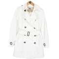 Burberry London Pinstripe Trench Coat Medium